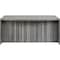 Mayline Bow Front Desk 42" D X 29-1/2" H, 72" W X MDF (Medium Density Fiberboard) - Platform, Gray Steel ABD7242LGS - alternate 3