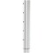 Iceberg ARC Adjustable Table, Granite Thermal Fused Melamine Top, Silver Steel Frame, 30 in D x 60 in W 69317 - alternate 2