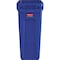 Rubbermaid Commercial Slim Jim 16 gal Rectangular Slim-Profile Plastic Can, Blue, None, Plastic, 11 in 1971257 - alternate 2