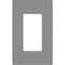 Lutron Designer Wall Plates, Number of Gangs: 1 Gloss Finish, Gray CW-1-GR - alternate 2