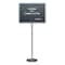 Quartet Pedestal Letter Board 20"x16" 7920M - alternate 2