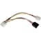 Tripp Lite Serial ATA Cable, 4 Pin M/F, 15 Pin, 6" P945-06I - alternate 2