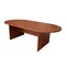 Boss Race Track Conference Table, 71"Wx35"D, Driftwood N135-DW - alternate 2