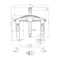 Gedore Puller, 2-Arm Pattern, 200 x 150mm 1.04/2A - alternate 6