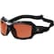 Ergodyne LOKI, Safety Glasses, Uncoated, Copper Lens, Black Frame, Full-Frame, Polarized LOKI-PZ - alternate 6