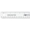 Westcott Rulers, 12" Sharterproof Ruler - Clear 13862 - alternate 7