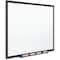 Quartet Dry Erase Board, Melamine, 36 in, 48 in, Aluminum Frame, White, Gloss S534B - alternate 8