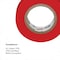3M ElectricalTape, Red, 6-5/8ydL, 1/2inW, PK100 35-RED-1/2X20FT - alternate 2