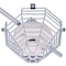 Safety Technology International Smoke Detector Guard, Steel, Surface Mount, 8 1/4 in W x 8 1/4 in H x 6 in D, White STI-9610 - alternate 4