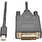 Tripp Lite Mini DPort Cable, DVI, Adapter, M/M, 3ft P586-003-DVI-V2 - alternate 2