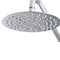Pulse Showerspas Polished Stainless Steel Showerhead-Island Falls 250Mm 2001-250P - alternate 1