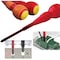 Vessel Insulated Screwdriver, Ball Grip, 5PCS Set 2005PBU - alternate 2
