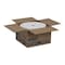 Brawny Dry Wipe Roll, Jumbo Perforated Roll, Double Recreped DRC, 9 3/4in x 13 1/4 in, 800 Sheets, White 20060 - alternate 5