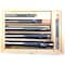 Hhip 6 Piece High Speed Steel 3 Flute Solid  Pilot Counterbore Set 2007-0003 - alternate 1