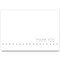 Great Papers Thank You Card W/Envelope, Silver F, PK24 2013282 - alternate 2