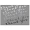 Great Papers Thank You Card W/Envelope, Cursive, PK50 2017053 - alternate 3