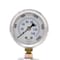 Pic Gauges 2 1/2 in Dial, 7/16-20 SAE4 Lower Location, Stainless Steel Case Material 201L-25XO-SAE4 - alternate 1