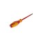 Gedore Insulated Screwdriver, Slotted, 4mm Slotted 4mm x 0.8mm VDE 2170 4 - alternate 3