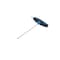 Gedore Metric Plain Ball Hex Key Hex Key, 2.5 mm Tip Size, 5 63/64 in Long, 3 47/64 in Short DT 2142 2,5 - alternate 2