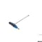 Gedore Metric Plain Ball Hex Key Hex Key, 5 mm Tip Size, 6 31/32 in Long, 3 47/64 in Short DT 2142 5 - alternate 7