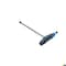 Gedore Metric Plain Ball Hex Key Hex Key, 10 mm Tip Size, 9 3/8 in Long, 5 5/16 in Short DT 2142 10 - alternate 7