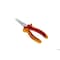 Gedore Insulated Round Nose Pliers, 6-1/4", Overall Length: 160mm VDE 8122-160 H - alternate 8