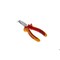 Gedore Ins Bent, Needle Nose Pliers, 6-1/4", Number of Pieces: 1 VDE 8132 AB-160 H - alternate 9