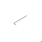 Gedore Hexagon Allen Key, 0.7mm 42 0,7 - alternate 2