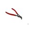 Gedore Ext. Circlip Pliers, 90 deg., 3/8"-1", Material: Chrome Vanadium Steel, Roller Bearing Steel 8000 AE 11 - alternate 8