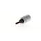 Gedore Screwdriver Bit Socket, 1/4", Torx T10, Material: Vanadium Special Steel ITX 20 T10 - alternate 2