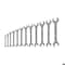 Gedore Wrench Set, Doubl Open End, 12 pcs., 6-32mm, SAE or Metric: Metric 6-120 - alternate 2