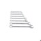 Gedore Combination Wrench Set, 8 pcs., 8-19mm, SAE or Metric: Metric 7-080 - alternate 4