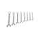 Gedore Combination Wrench Set, 8 pcs., 8-19mm, SAE or Metric: Metric 7-080 - alternate 6