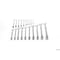 Gedore Combination Wrench Set, 20 pcs., 8-32mm, SAE or Metric: Metric 1 B-020 - alternate 3
