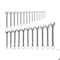 Gedore Combination Wrench Set, 26 pcs., 6-32mm, Wrench Head Sizes: 6mm to 32 mm 7-026 - alternate 2