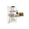 Pic Gauges 2 in Dial, 1/4 in NPT Male Center Back Location, Stainless Steel Case Material 203D-204D - alternate 4