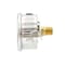 Pic Gauges 2 in Dial, 1/4 in NPT Male Center Back Location, Stainless Steel Case Material 203D-204F - alternate 2