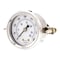Pic Gauges 2 in Dial, 1/4 in NPT Male Center Back Location, Stainless Steel Case Material 203D-204I - alternate 1