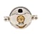 Pic Gauges 1 1/2 in Dial, 1/8 in NPT Male Center Back Location, Stainless Steel Case Material 203L-158P - alternate 2