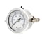 Pic Gauges 2 in Dial, 1/4 in NPT Male Center Back Location, Stainless Steel Case Material 203L-204B - alternate 1