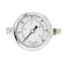 Pic Gauges Gauge, 2", 0/60psi, 1/4" CBM, LF, w/U-Clamp, 2 in Dial, 1/4 in NPT Male Center Back Location 203L-204D - alternate 3