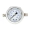 Pic Gauges Gauge, 2", 0/2000psi, 1/4" CBM, LF, w/U-Clamp, 2 in Dial, 1/4 in NPT Male Center Back Location 203L-204O - alternate 2