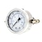 Pic Gauges Gauge, 2", 0/160psi, 1/8" CBM, LF, w/U-Clamp, 2 in Dial, 1/8 in NPT Male Center Back Location 203L-208F - alternate 1