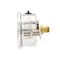 Pic Gauges 2 in Dial, 1/8 in NPT Male Center Back Location, Stainless Steel Case Material 203L-208G - alternate 4