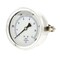Pic Gauges Gauge, 4", 0/100psi, 1/4"CBM, LF, w/U-Clamp, 4 in Dial, 1/4 in NPT Male Center Back Location 203L-404E - alternate 1
