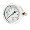 Pic Gauges 4 in Dial, 1/4 in NPT Male Center Back Location, Stainless Steel Case Material 203L-404M - alternate 1