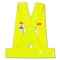 Ergodyne Break Away Sash, Polyester, Lime, 3XL 8140BA - alternate 2