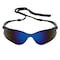 Kleenguard Nemesis VL, Safety Glasses, Anti-Fog & Anti-Scratch, Blue Mirror Lens, Gunmetal Frame, Half-Frame 20471 - alternate 6
