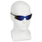 Kleenguard Nemesis VL, Safety Glasses, Anti-Fog & Anti-Scratch, Blue Mirror Lens, Gunmetal Frame, Half-Frame 20471 - alternate 3