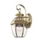Livex Lighting Monterey 1 Light Antique Brass Outdoor W 2051-01 - alternate 2